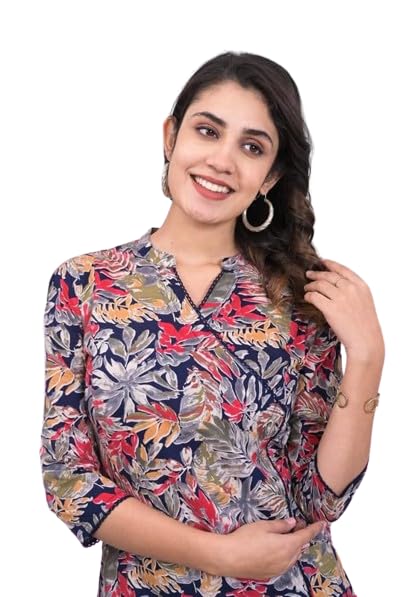 OJASWITA Angrakha Multicolor Kurti Set